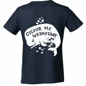 Colour Me Wednesday - Whale