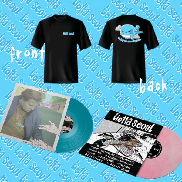 Liotta Seoul - Vinyls "Cool" + "WORSE" + T-Shirt "Crying On An Airplane" [Bundle - Cool Serie]