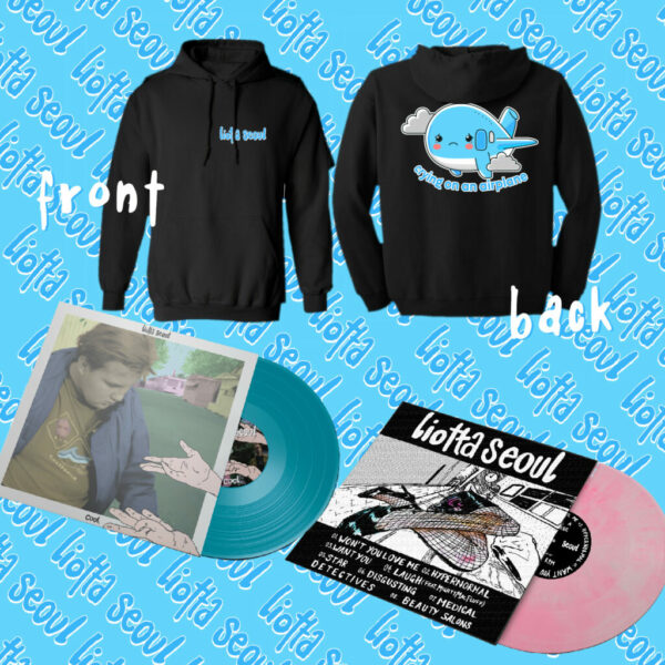 Liotta Seoul - Vinyls "Cool" + "WORSE" + Hoodie "Crying On An Airplane" [Bundle - Cool Serie]