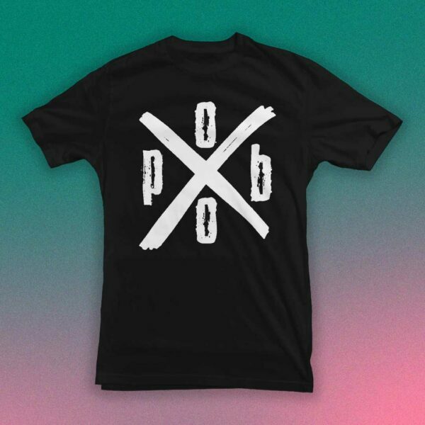Black T-Shirt P.O. Box HXC